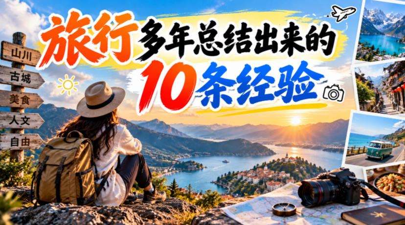 付费文章:旅行多年总结出来的10条经验-星阳网创