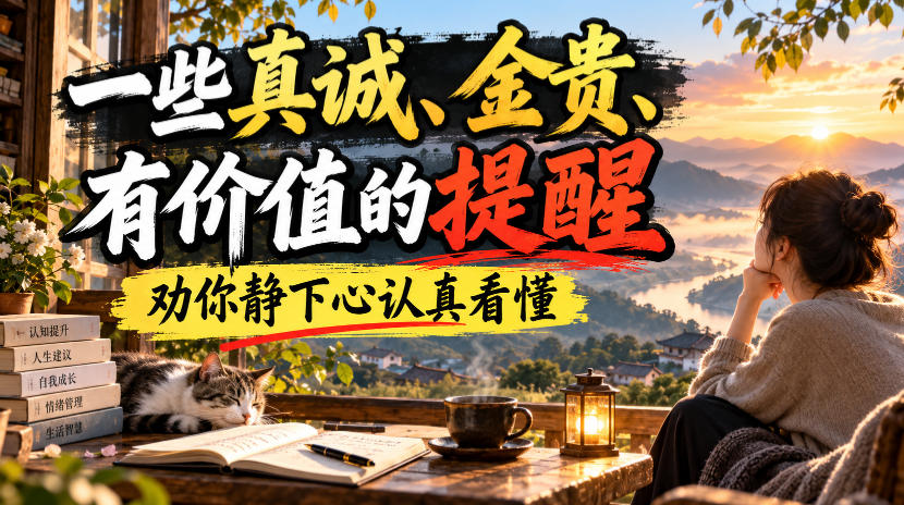 付费文章:一些真诚、金贵、有价值的提醒,劝你静下心认真看懂-星阳网创