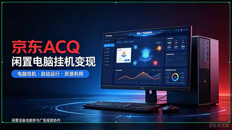 京东ACQ是什么?闲置电脑挂机采集项目拆解-星阳网创
