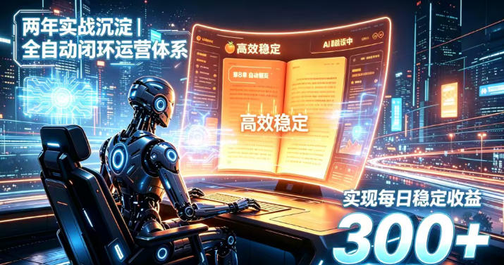 两年实战沉淀|全自动闭环运营体系,实现每日稳定收益300+【揭秘】-星阳网创