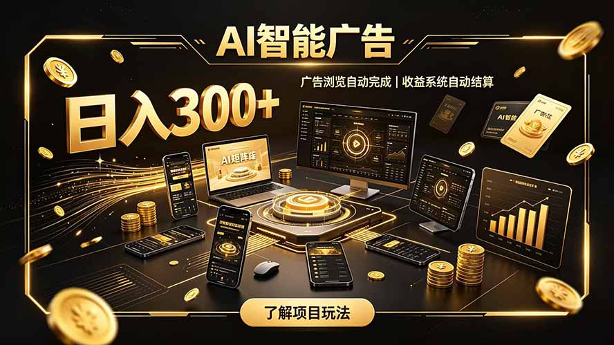 自研 AI 系统｜轻资产起步｜长期稳定收益｜宝妈 上班族轻轻松松日入300+-星阳网创