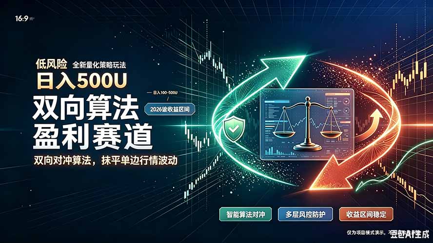 算法对冲/EA量化,日入500刀,躺着赚钱!你把它当做“自动提款机”,它把你就爆了-星阳网创