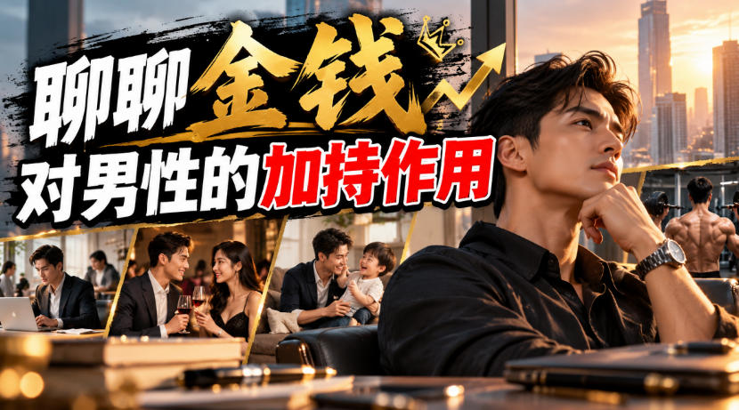 某公众号付费文章:聊聊金钱对男性的加持作用-星阳网创
