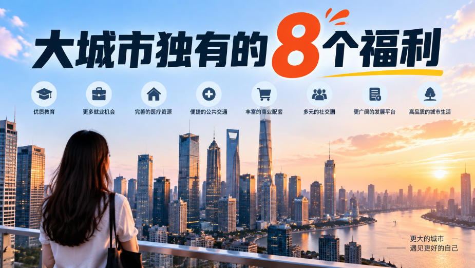 某公众号付费文章:大城市独有的8个福利-星阳网创