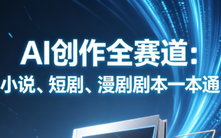 AI创作全赛道:小说、短剧、漫剧剧本一本通(更新)-星阳网创