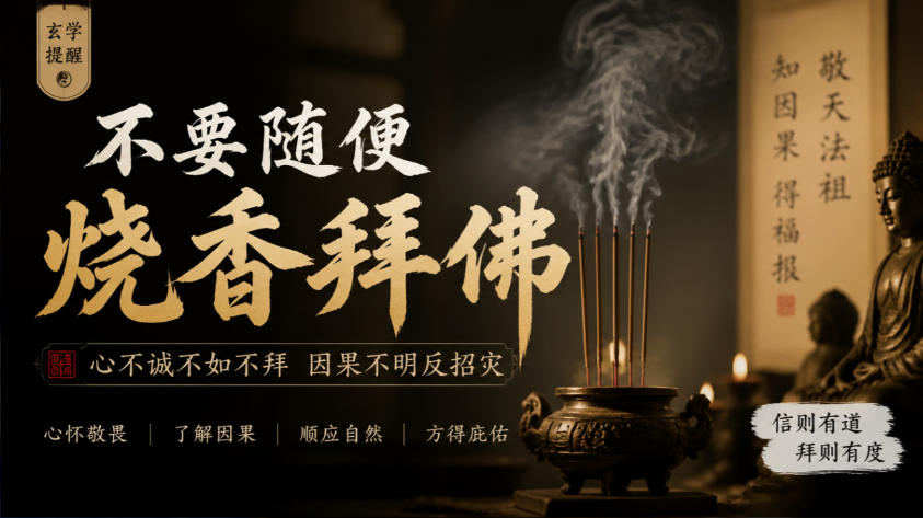 某公众号付费文章:玄学提醒:不要随便烧香拜佛-星阳网创