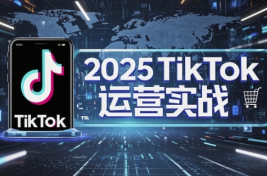 2025TikTok电商运营，掌握TikTok店铺运营核心技巧，实现低成本高转化-星阳网创