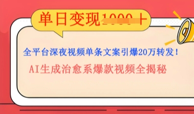 全平台深夜文案新风口:DeepSeek生成百万播放量金句,治愈系内容涨粉速度快4倍-星阳网创